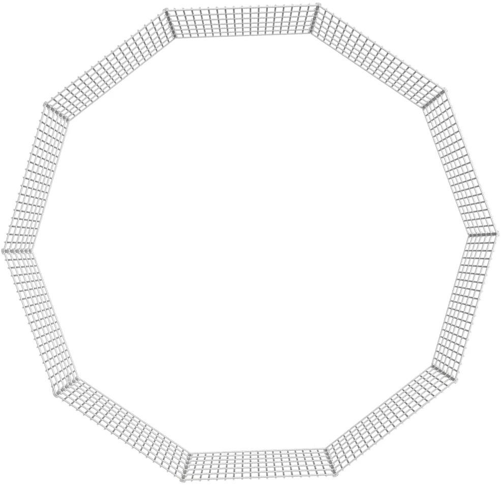 Aptvaras gyvūnams, 10 segmentų, 54x60cm, galvanizuota geležis