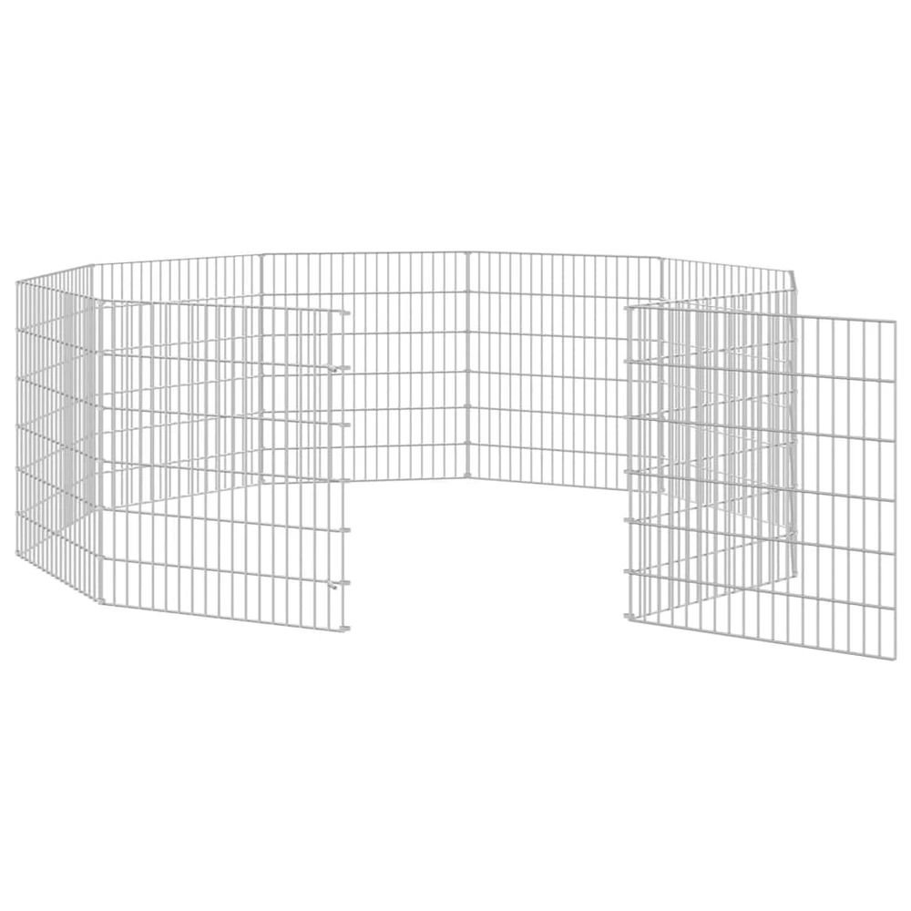 Aptvaras gyvūnams, 10 segmentų, 54x60cm, galvanizuota geležis