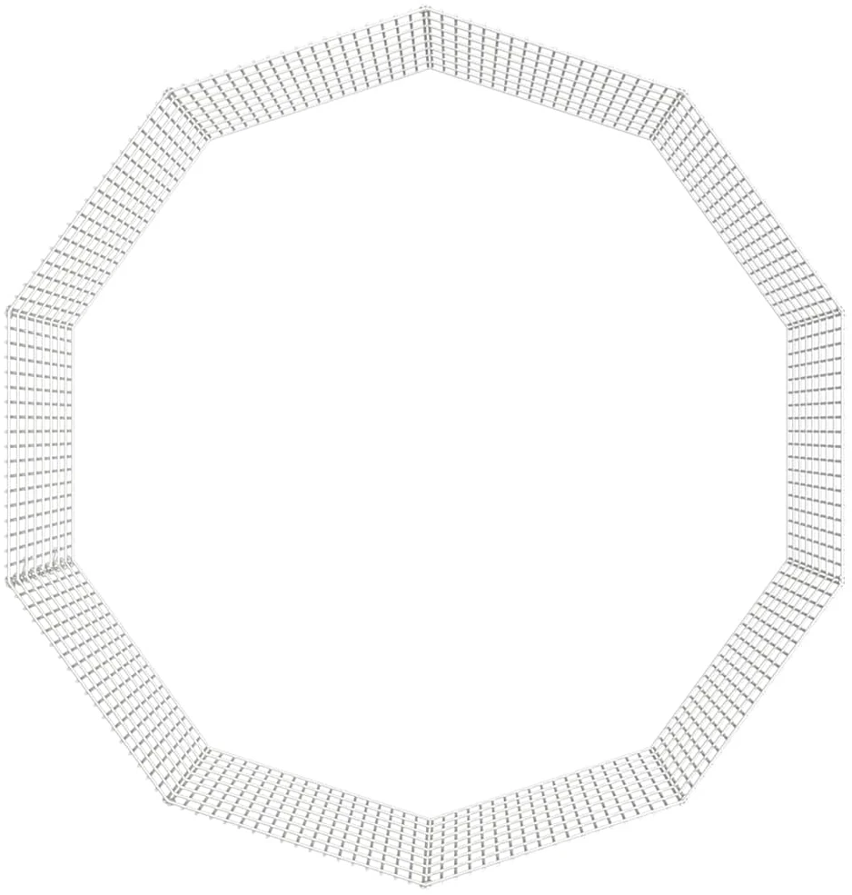Aptvaras gyvūnams, 10 segmentų, 54x80cm, galvanizuota geležis