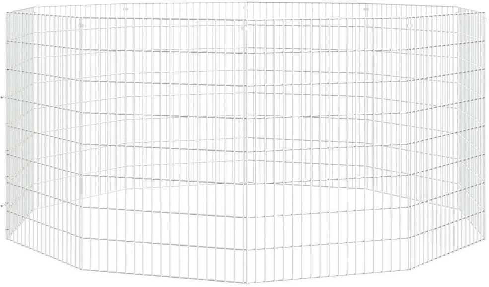 Aptvaras gyvūnams, 10 segmentų, 54x80cm, galvanizuota geležis