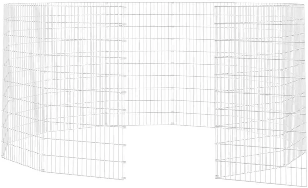 Aptvaras gyvūnams, 12 segmentų, 54x100cm, galvanizuota geležis