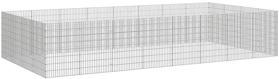 Aptvaras gyvūnams, 24 segmentai, 54x80cm, galvanizuota geležis