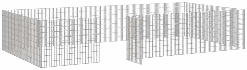 Aptvaras gyvūnams, 24 segmentai, 54x80cm, galvanizuota geležis