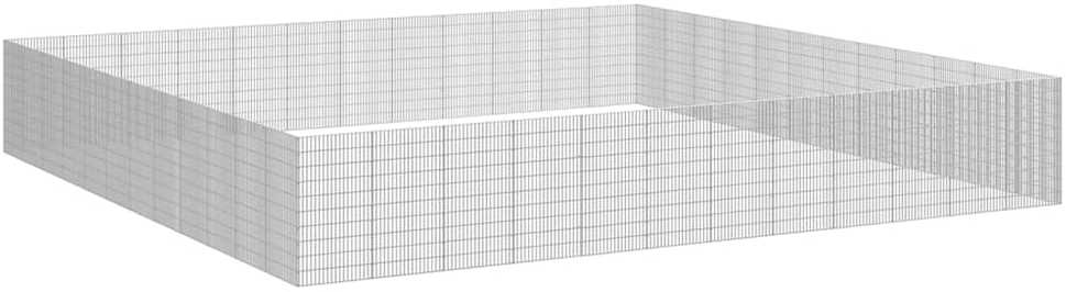 Aptvaras gyvūnams, 48 segmentai, 54x100cm, galvanizuota geležis