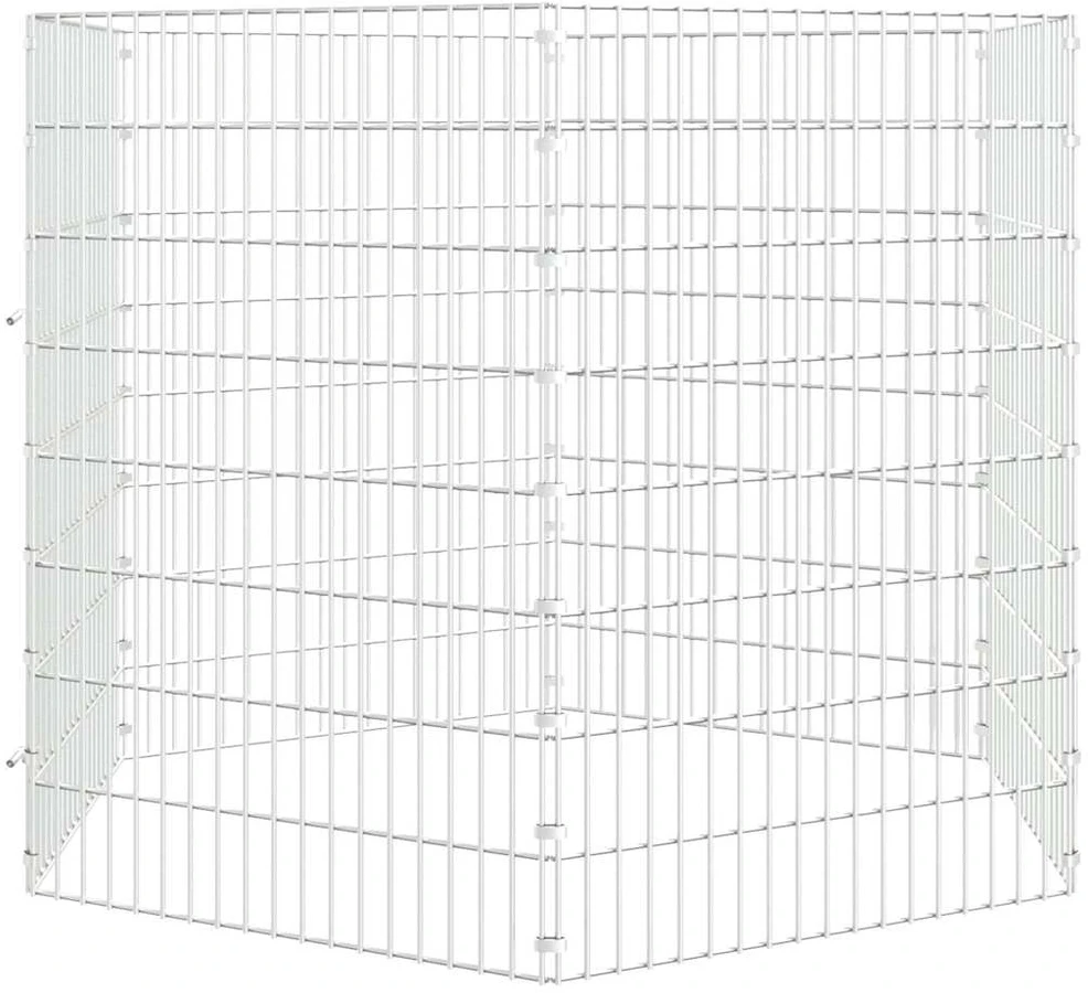 Aptvaras gyvūnams, 6 segmentai, 54x80cm, galvanizuota geležis