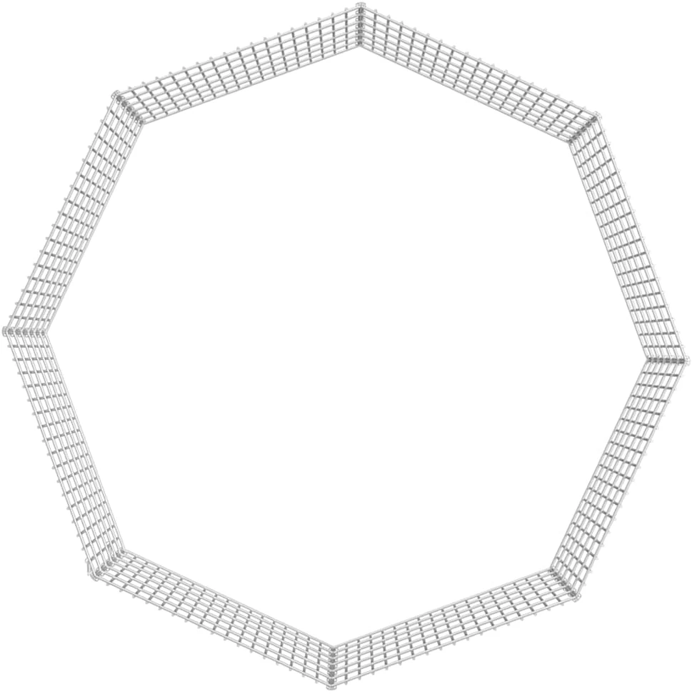 Aptvaras gyvūnams, 8 segmentai, 54x60cm, galvanizuota geležis