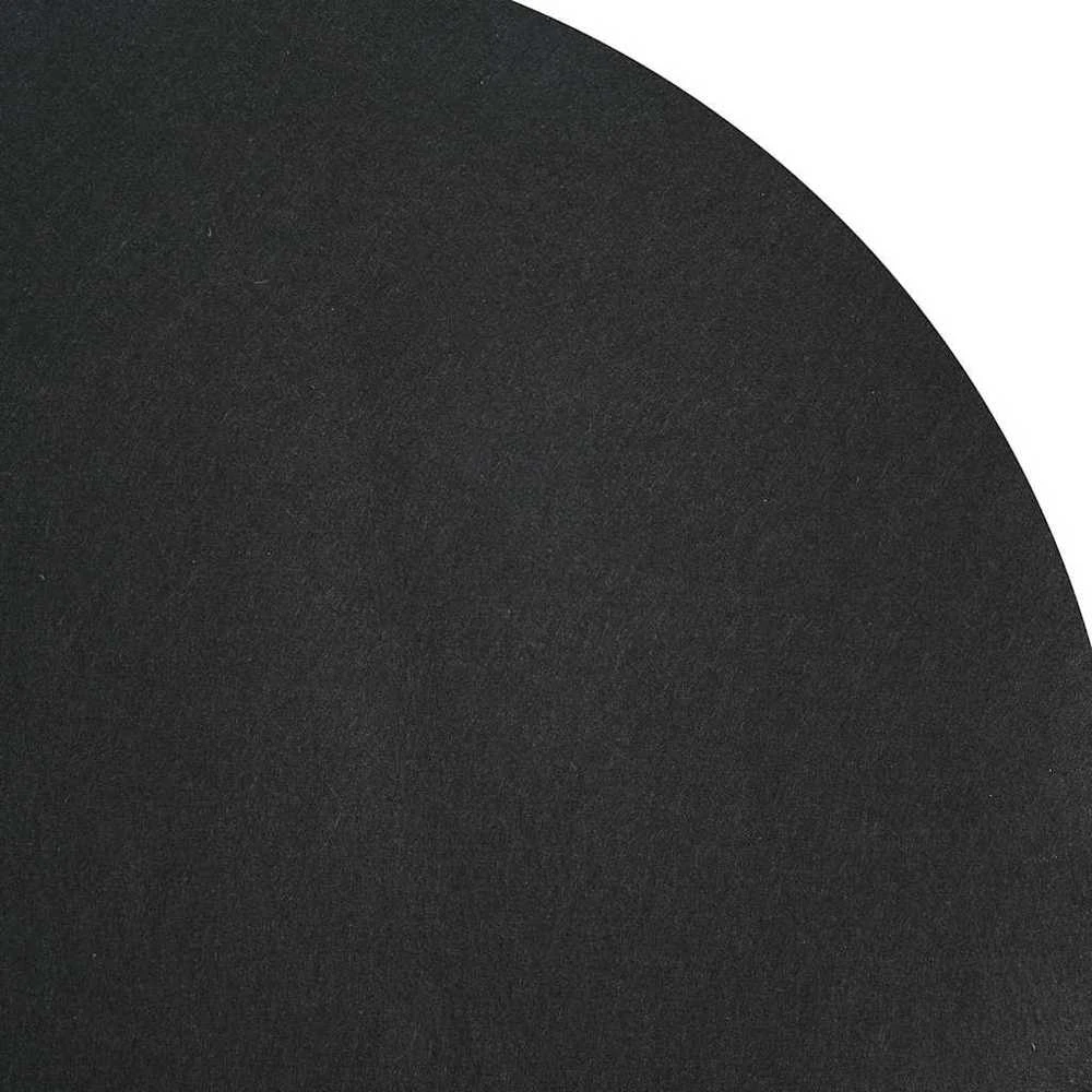 Baseino dugno plėvelė Ø 244 cm (1 mm) Apvali Juoda