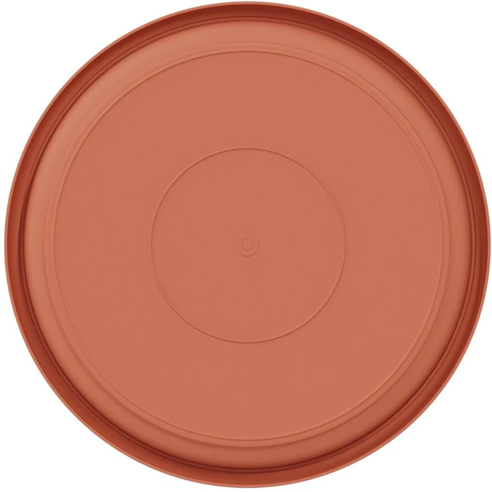 Apvalus gėlių padėklas 6 vnt. Raudona plyta Ø 27 x 2,5 cm