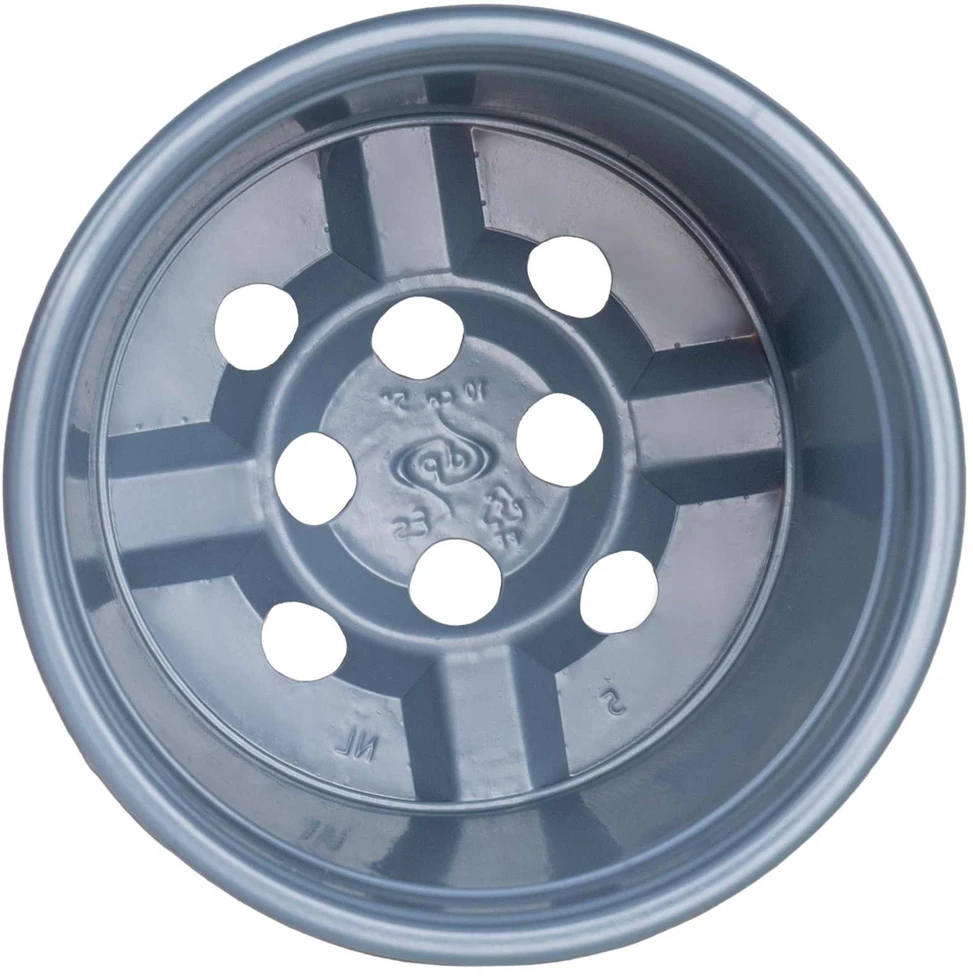 Apvalus gėlių vazonas 100 vnt. Terakotos Ø 10 x 8 cm Plastmasė