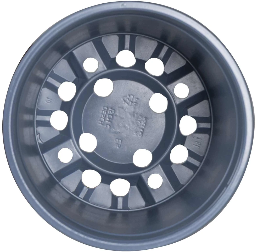 Apvalus gėlių vazonas 50 vnt. Terakotos Ø 15 x 13 cm Plastmasė