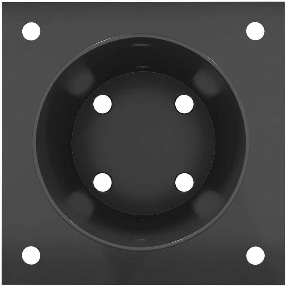Apvalus žemės inkaras 12 vnt. Antracito 15 x 15 x 15 cm Metalas