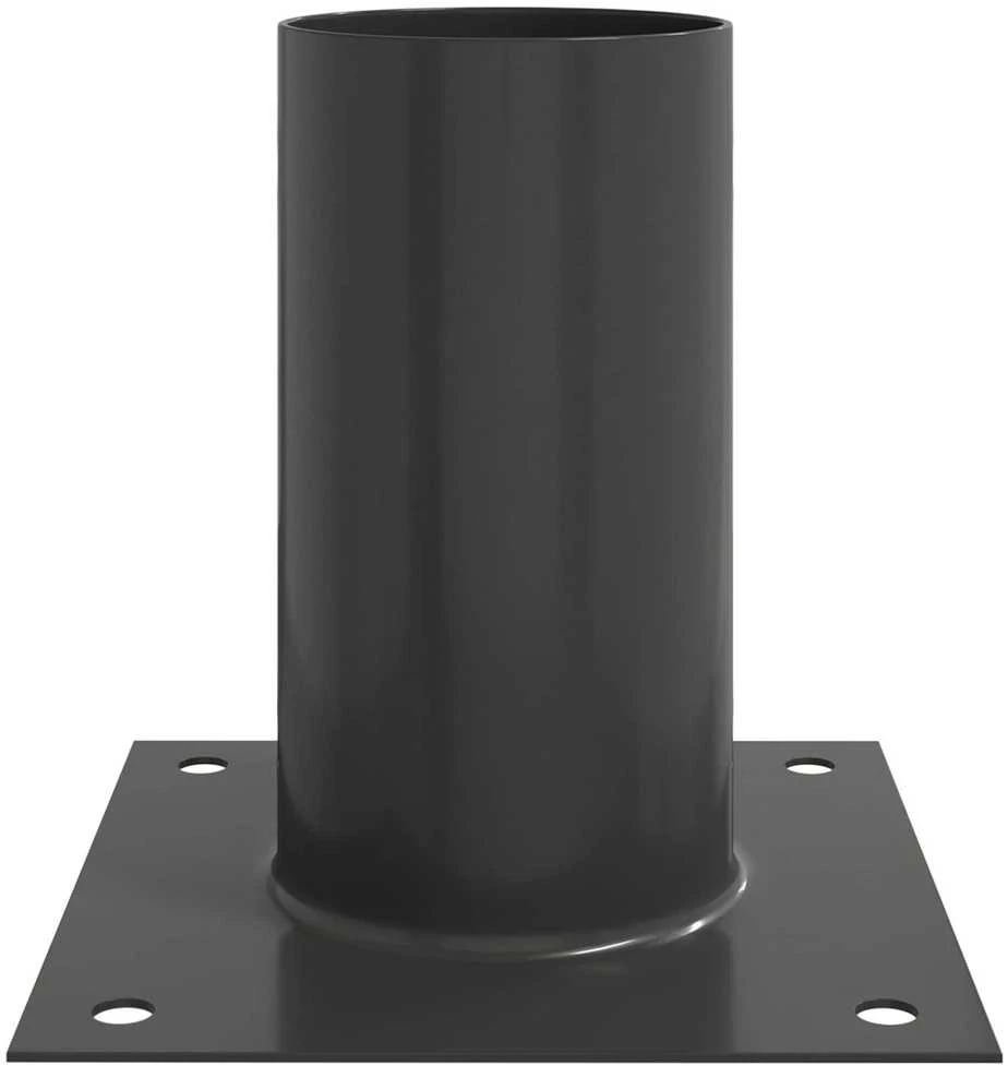 Apvalus žemės inkaras 12 vnt. Antracito 15 x 15 x 15 cm Metalas