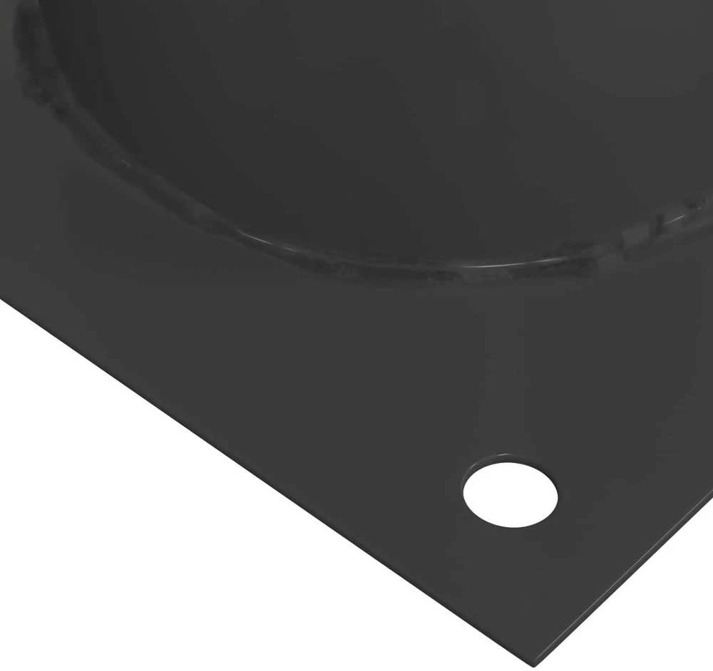Apvalus žemės inkaras 12 vnt. Antracito 15 x 15 x 15 cm Metalas