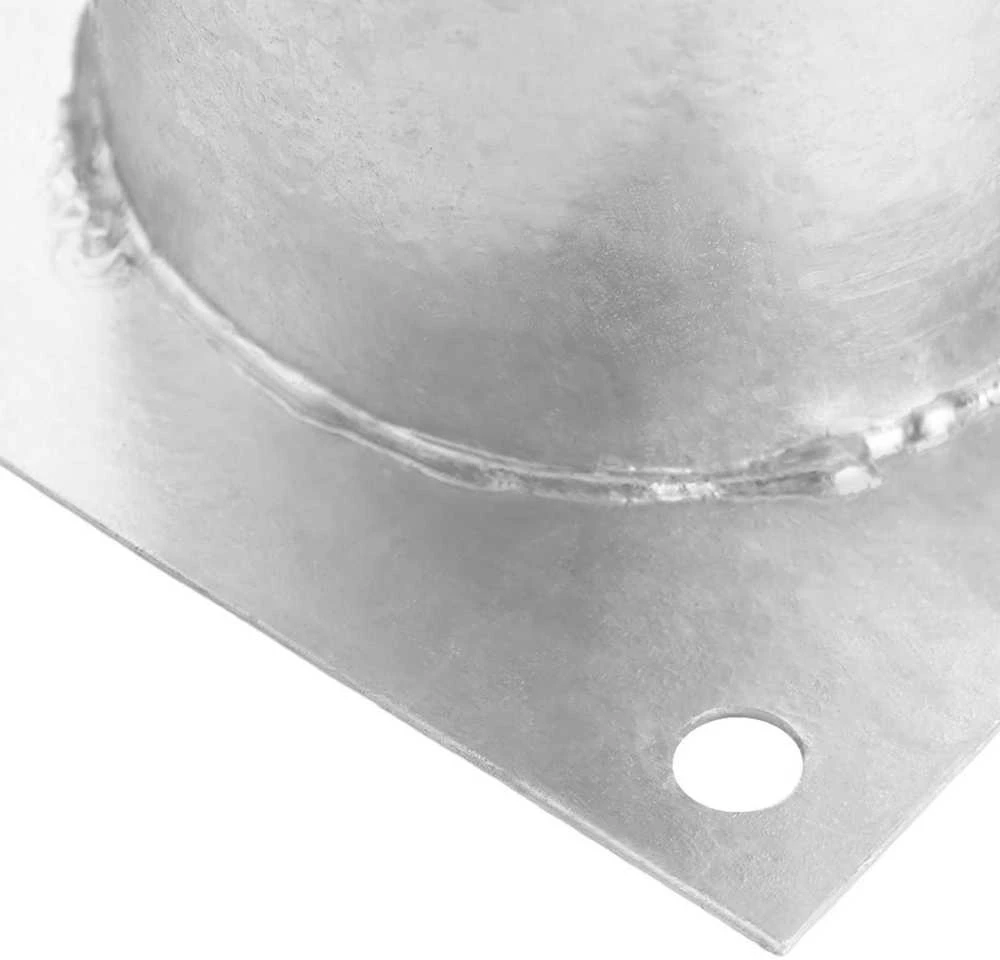 Apvalus žemės inkaras 12 vnt. Sidabrinė 15 x 15 x 15 cm Metalas