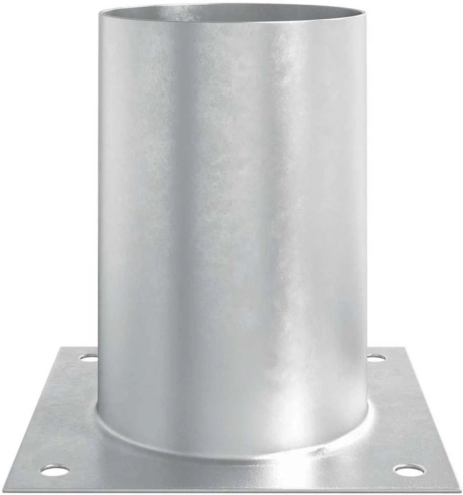 Apvalus žemės inkaras 12 vnt. Sidabrinė 15 x 15 x 15 cm Metalas