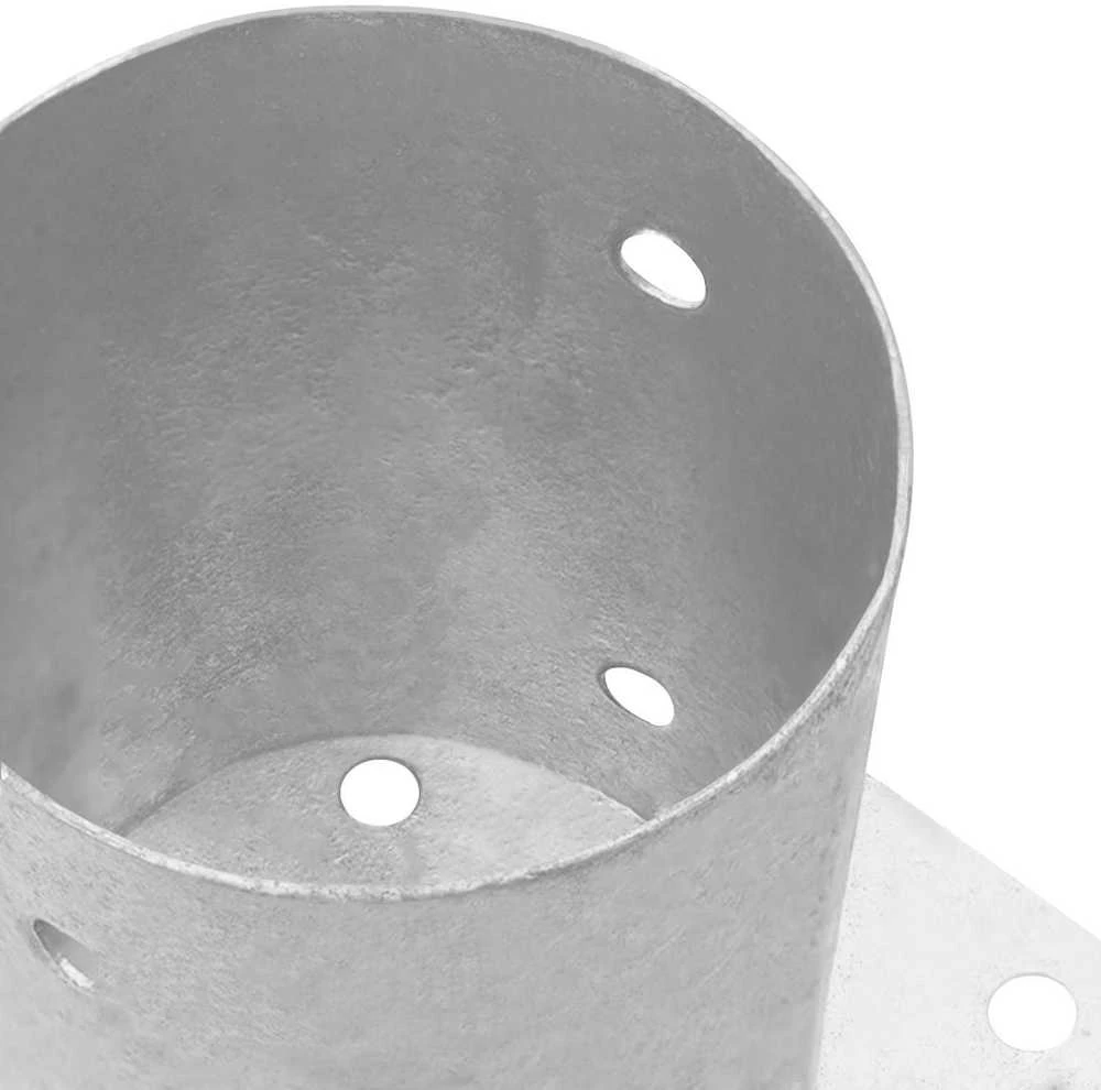 Apvalus žemės inkaras 12 vnt. Sidabrinė 18 x 18 x 15 cm Metalas