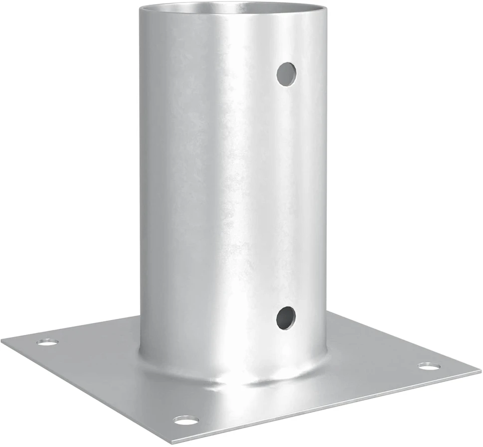 Apvalus žemės inkaras 12 vnt. Sidabrinė 15 x 15 x 15 cm Metalas