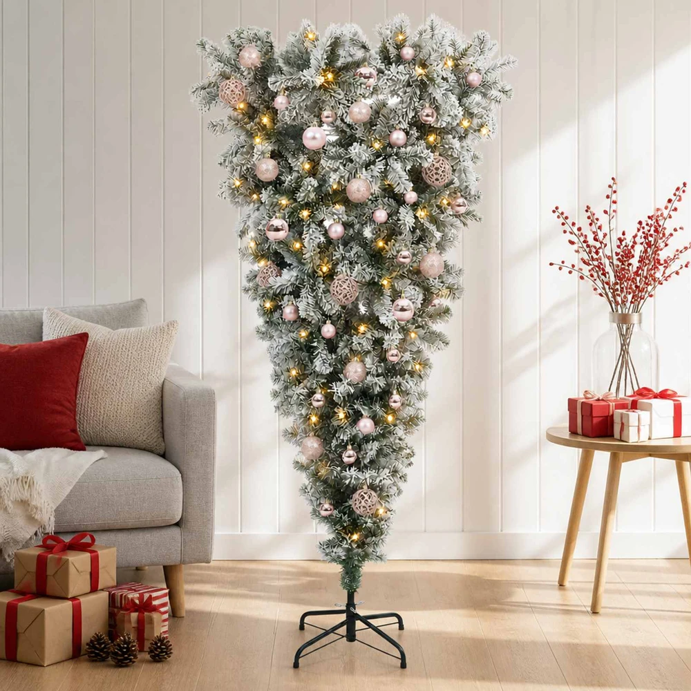 Dirbtinė kalėdinė eglutė su rutuliuku 150 cm 150 LED