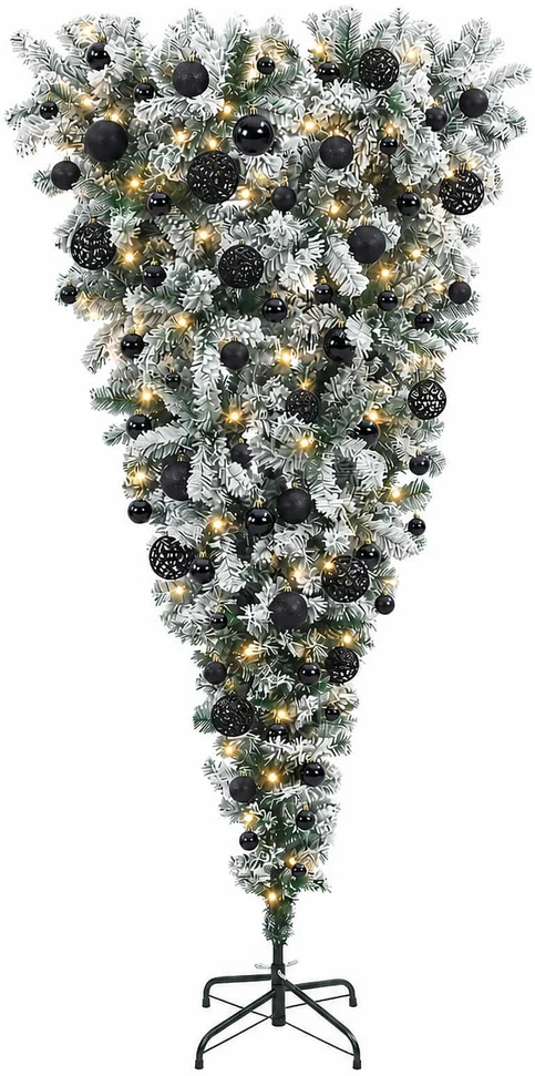 Dirbtinė kalėdinė eglutė su rutuliuku 210 cm 300 LED