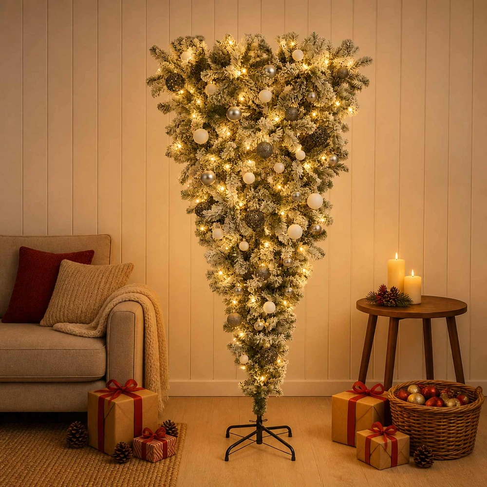 Dirbtinė kalėdinė eglutė su rutuliuku 150 cm 150 LED