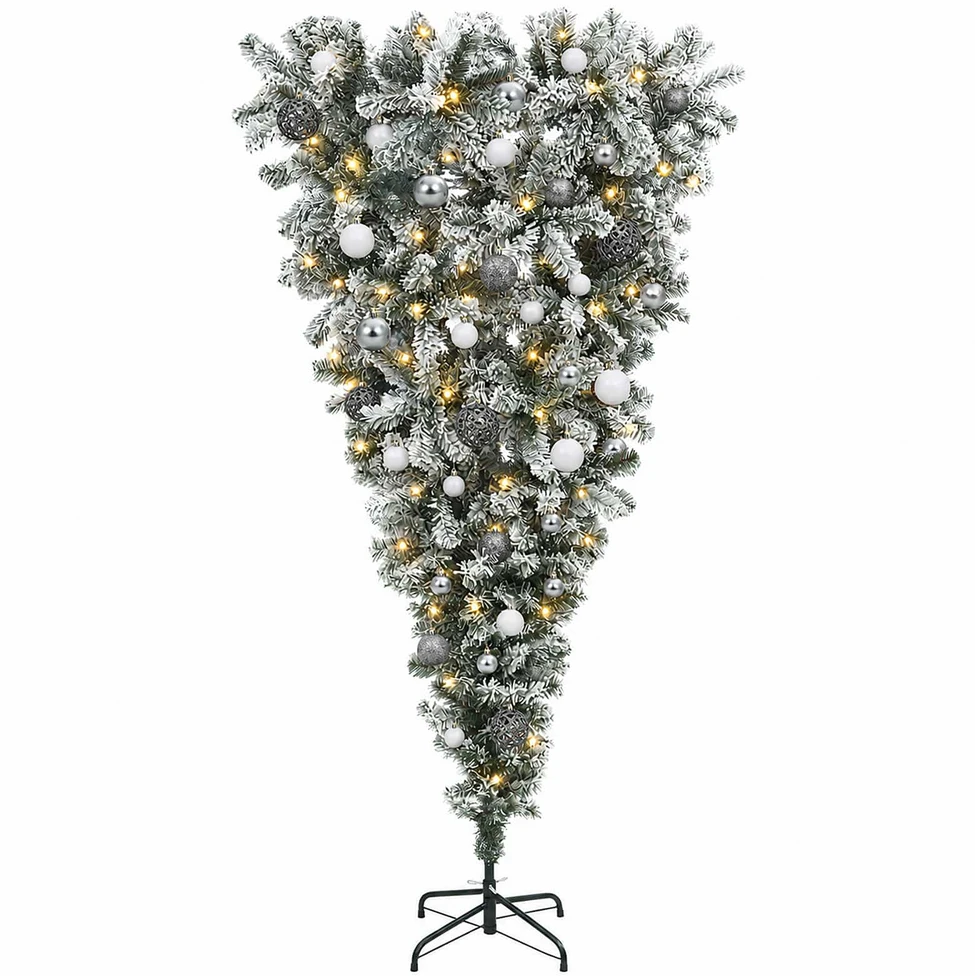Dirbtinė kalėdinė eglutė su rutuliuku 150 cm 150 LED