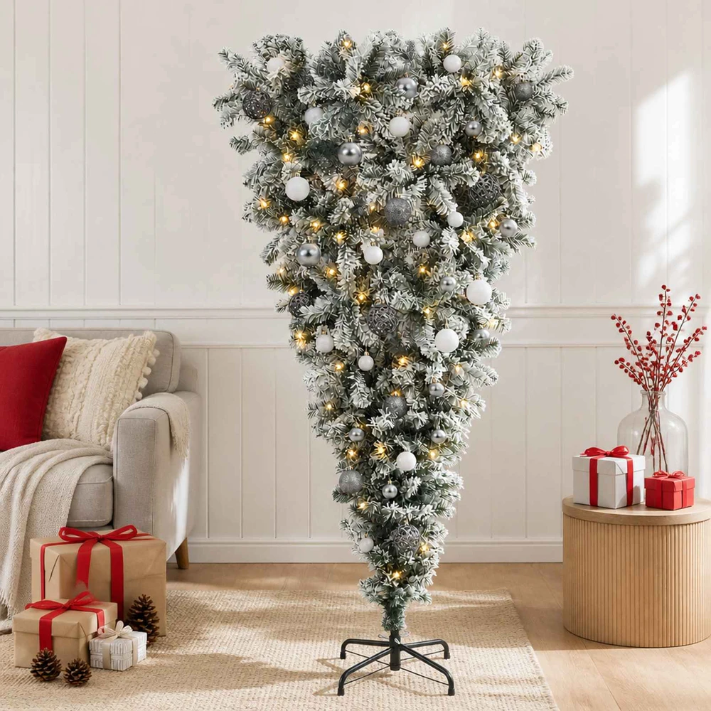 Dirbtinė kalėdinė eglutė su rutuliuku 150 cm 150 LED