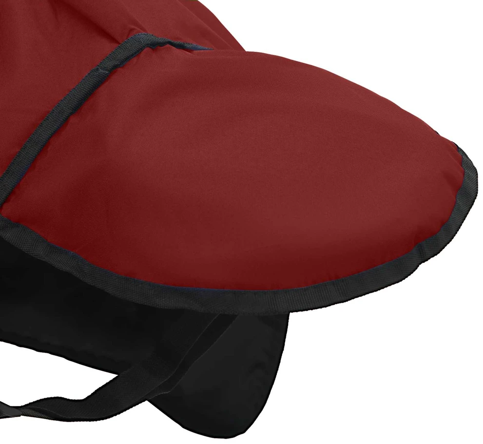 Arklių antklodė Bordo ir juoda 85 cm Poliesteris