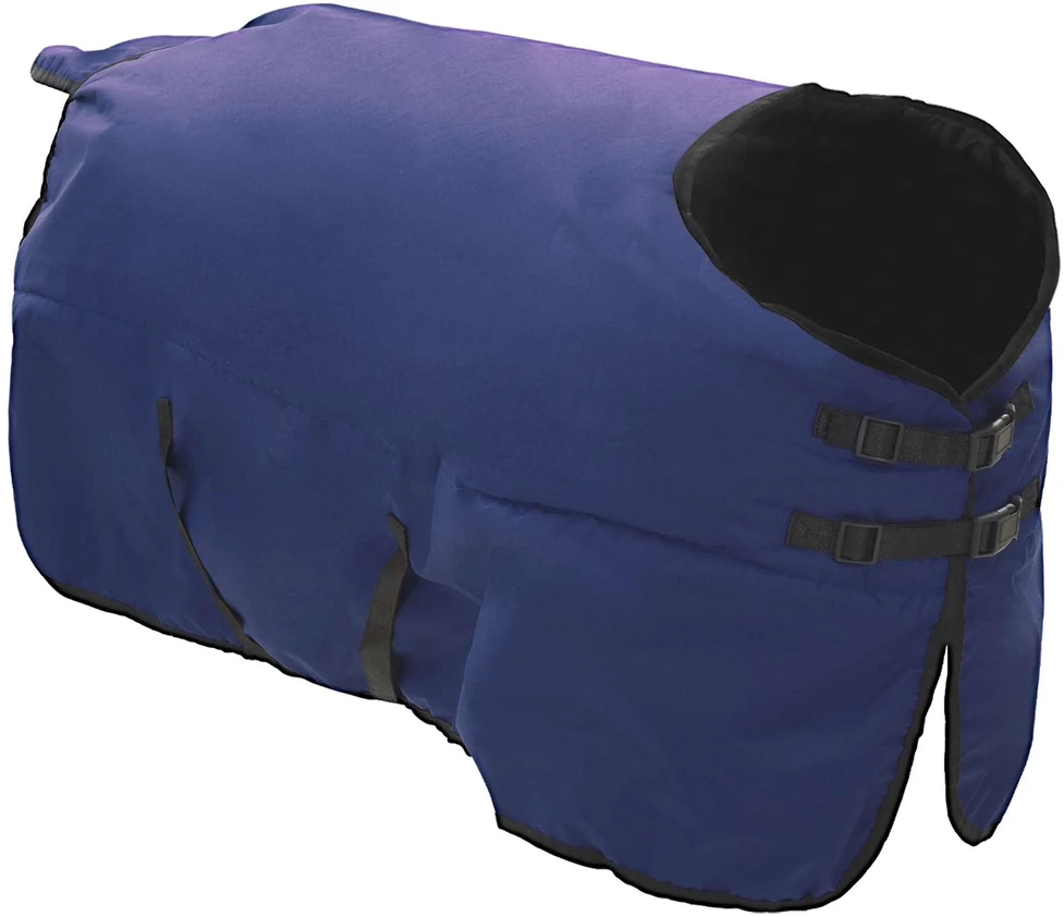 Arklių antklodė Jūrinė mėlyna 105 cm Poliesteris