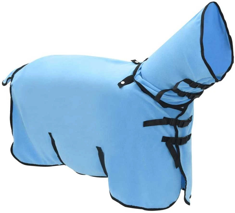 Arklių antklodė Pilnas akvamarinas 115 cm Poliesterio flisas