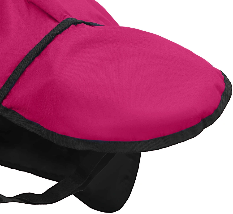 Arklių antklodė Rožinė ir Juoda 85 cm Poliesteris