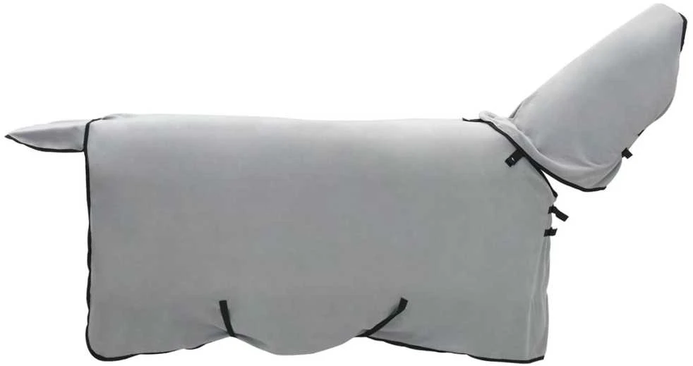 Arklių antklodė Šviesiai pilka ir rožinė 115 cm