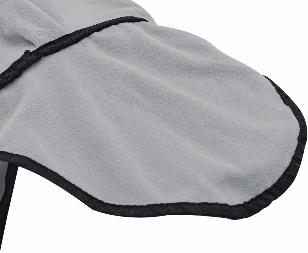 Arklių antklodė Šviesiai pilka ir rožinė 85 cm