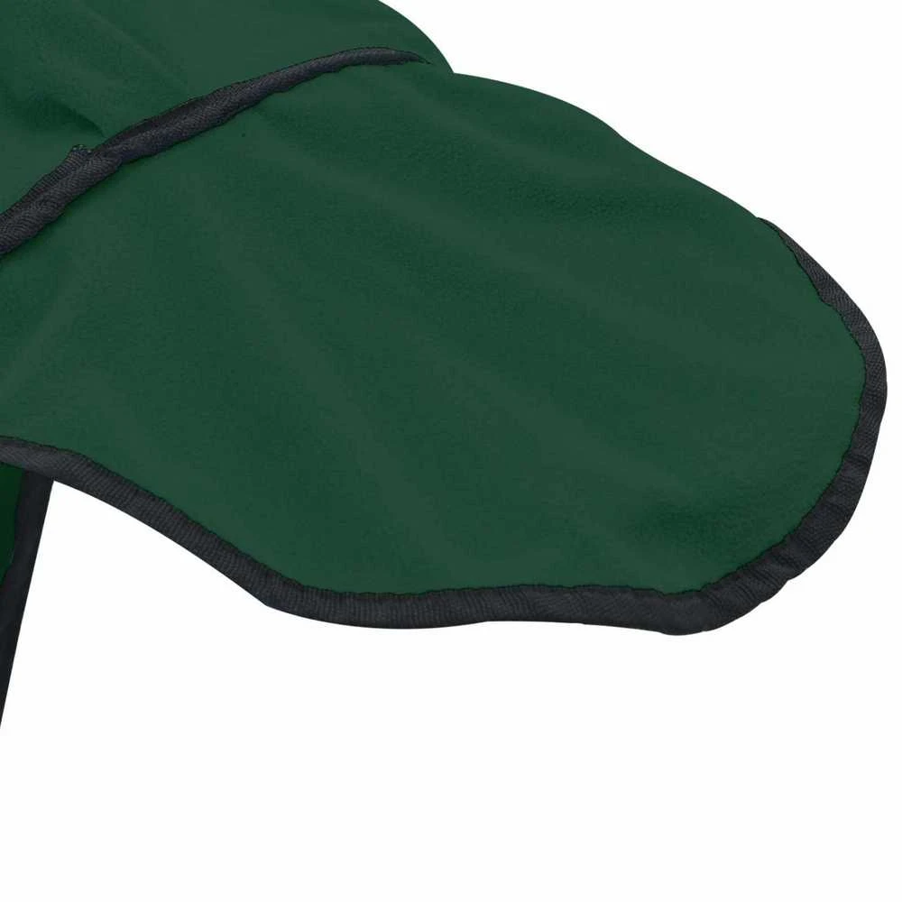 Arklių antklodė Tamsiai žalia 75 cm Poliesterio flisas