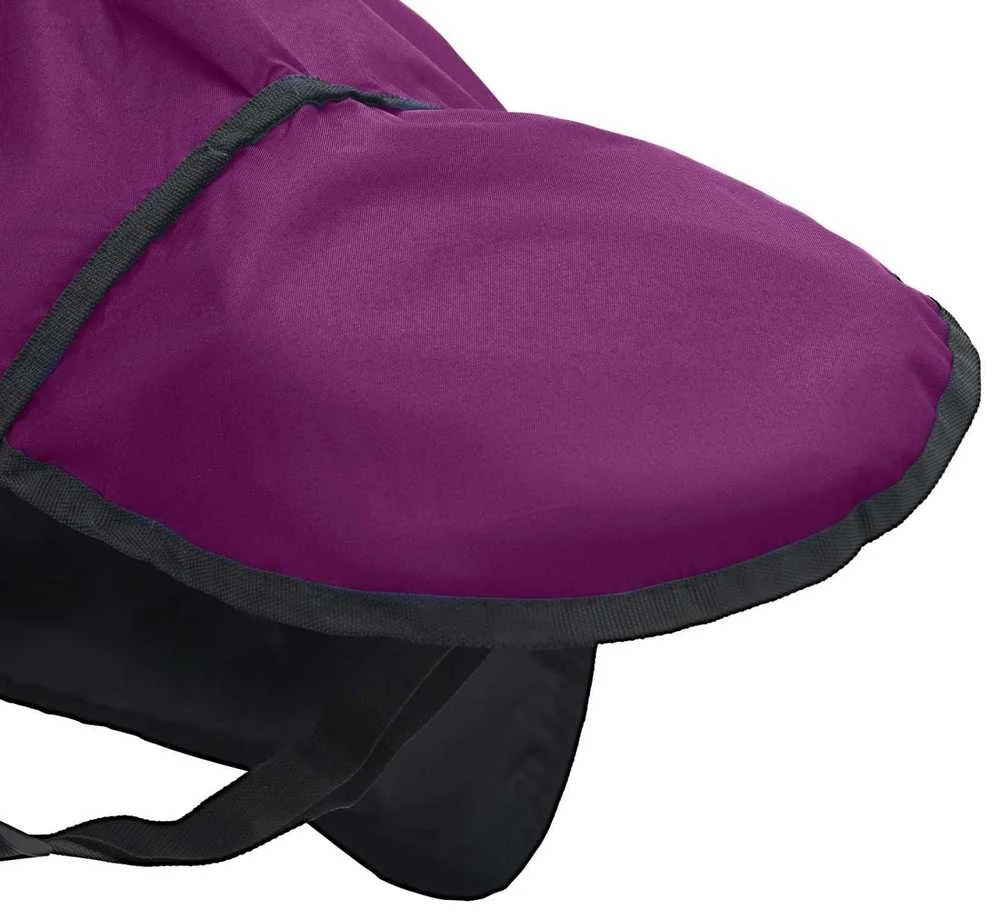 Arklių antklodė Pilna purpurinė 75 cm Poliesteris