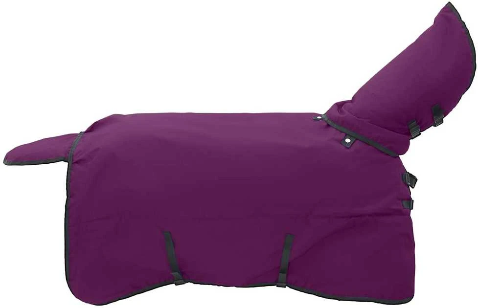 Arklių antklodė Pilna purpurinė 75 cm Poliesteris
