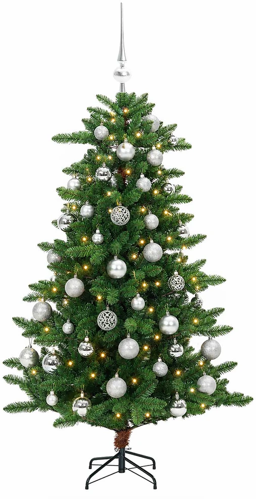 Artificial Christmas Tree with Bauble 150 cm 150 LED