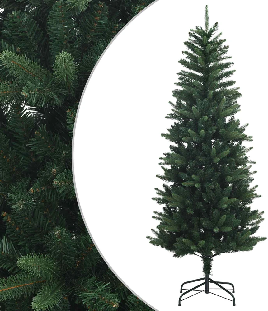 Artificial Hinged Christmas Tree 150 cm PE ir PVC Žalia