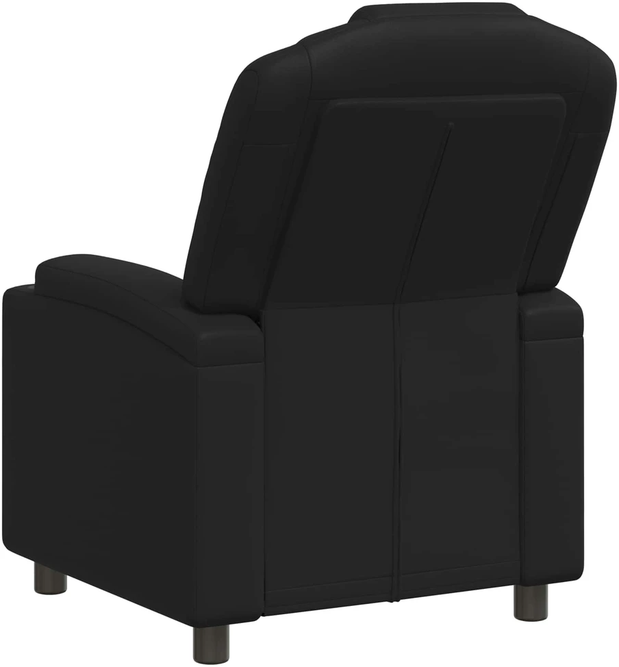 Atlošiamasis fotelis Juoda 75 x 95 x 106 cm Audinys