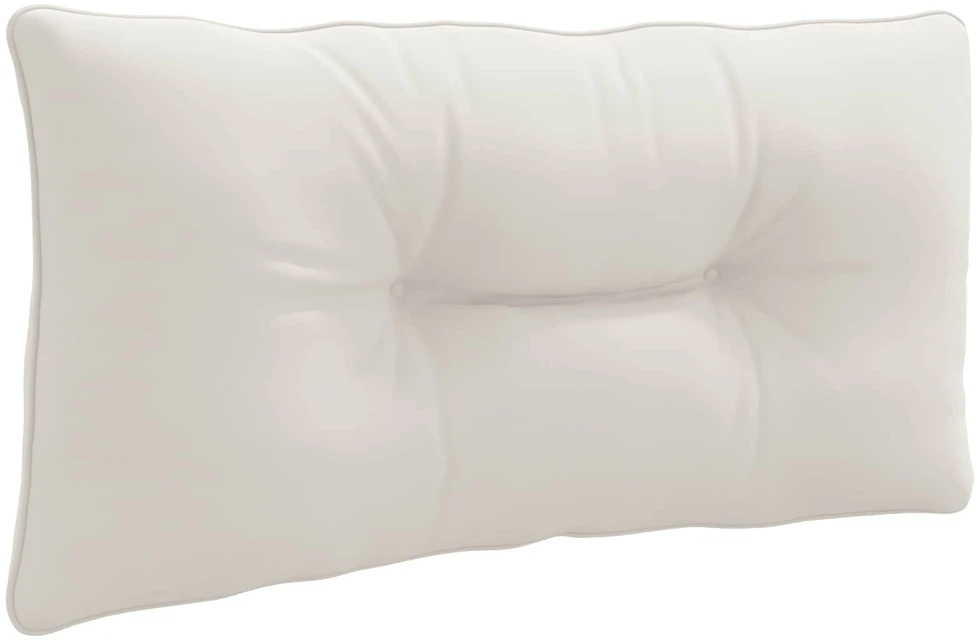 Atlošo pagalvė PUTTEN 100% poliesteris Balta 80 x 40 x 10 cm