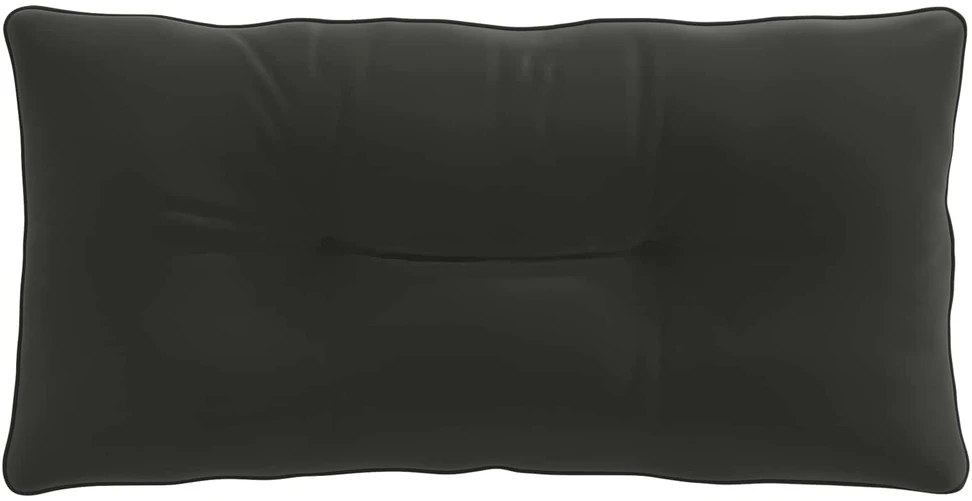 Atlošo pagalvė PUTTEN 100% poliesteris Juoda 80 x 40 x 10 cm