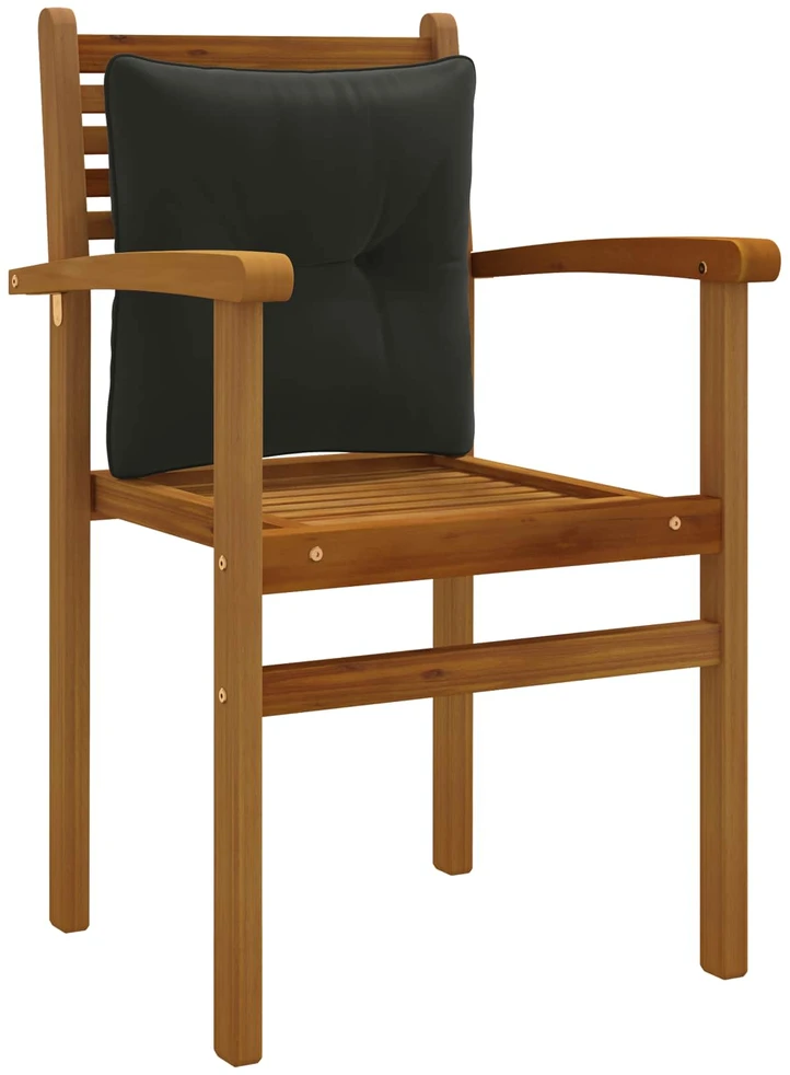 Atlošo pagalvė PUTTEN 100% poliesteris Juoda 40 x 40 x 10 cm