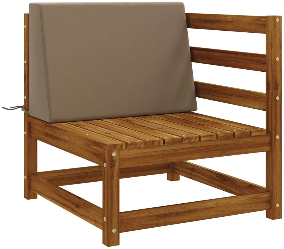 Atlošo pagalvėlė SOEST 100% poliesteris Taupe 60 x 20 x 40 cm