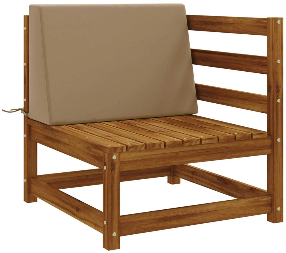 Atlošo pagalvėlė SOEST 100% poliesteris Taupe 60 x 20 x 40 cm