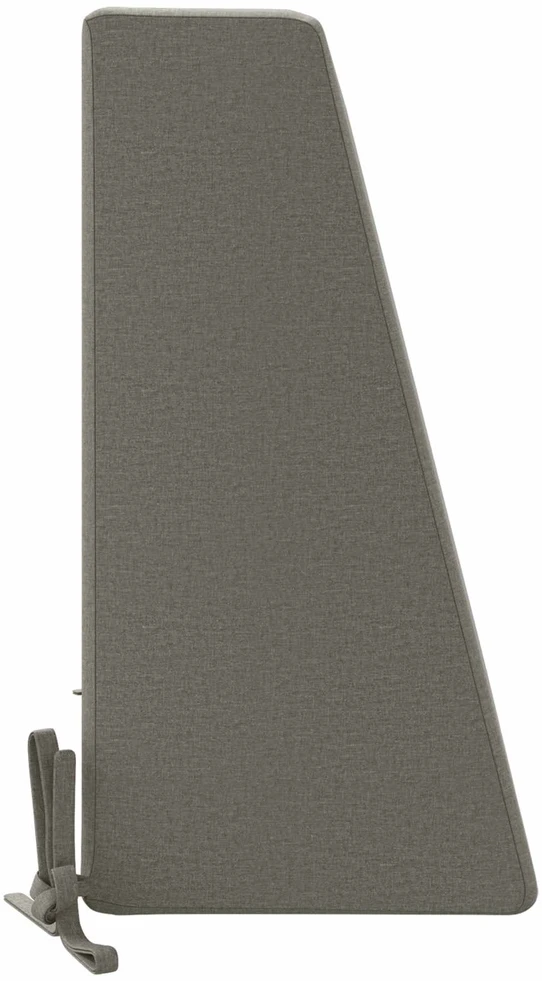 Atlošo pagalvėlė SOEST 100% poliesteris Pilka 60 x 20 x 40 cm