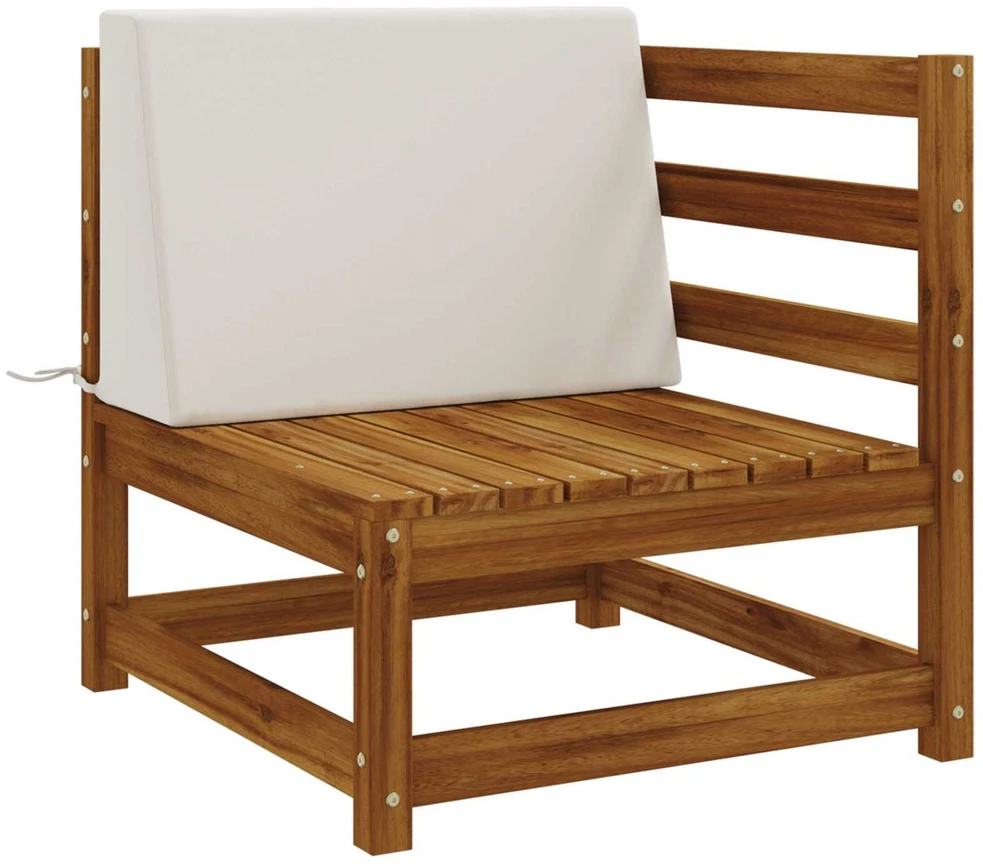 Atlošo pagalvėlė SOEST 100% poliesteris Balta 60 x 20 x 40 cm