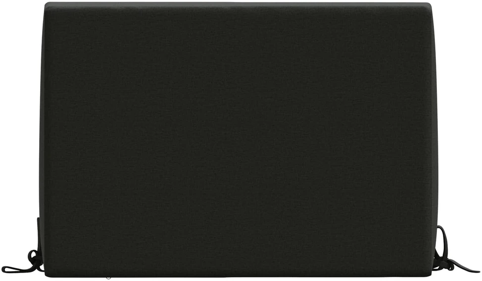 Atlošo pagalvėlė SOEST 100% poliesteris Juoda 60 x 20 x 40 cm