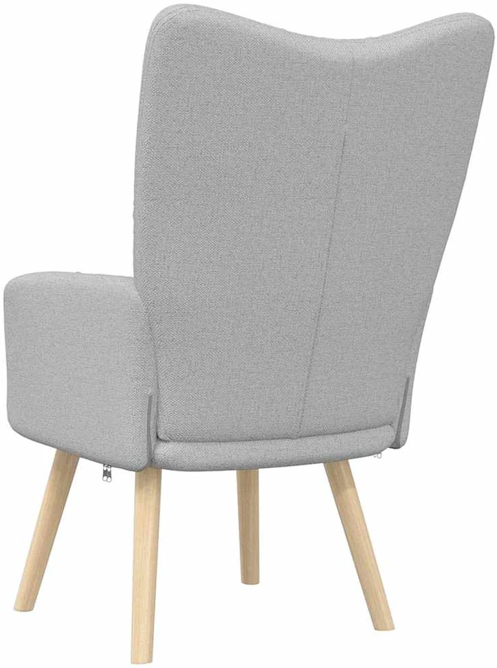 Fotelis Atpalaiduojanti kėdė Cloud Pilkas Fabric