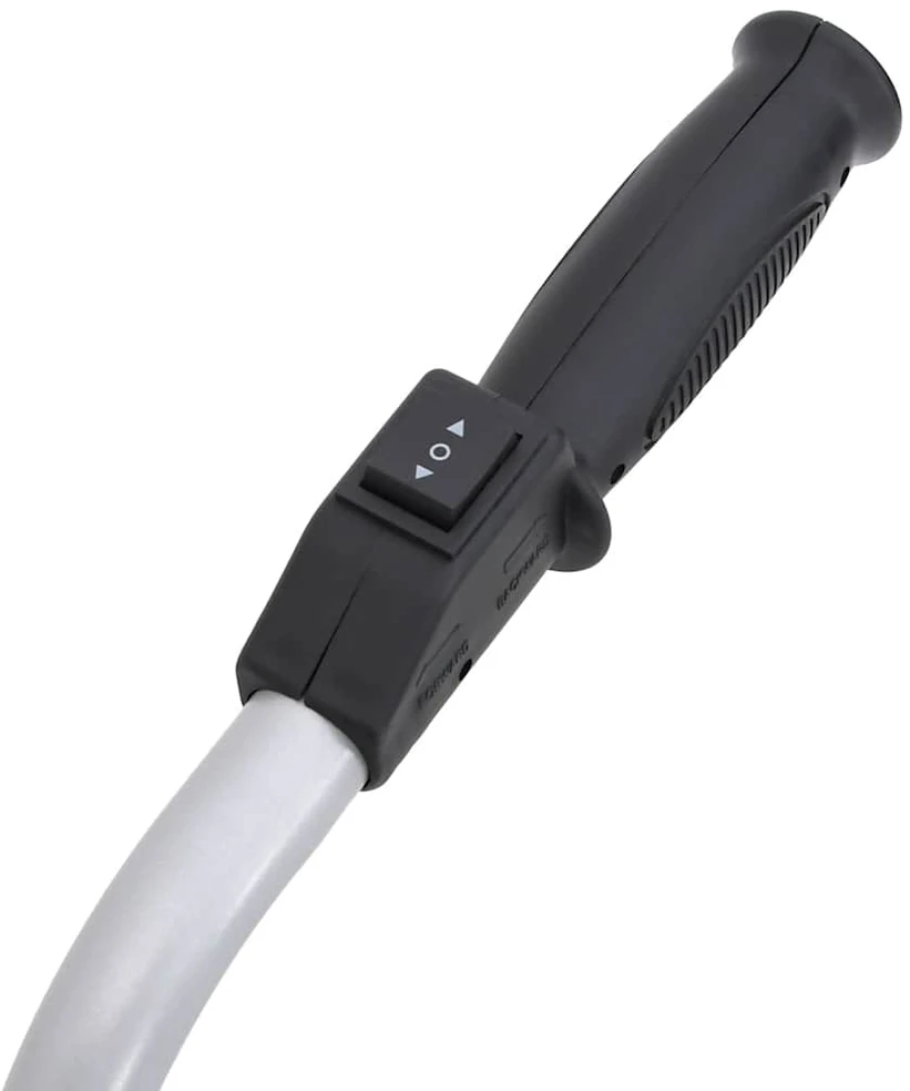 Atraminis ratukas su varikliu priekabai, aliuminis, 12V, 350W