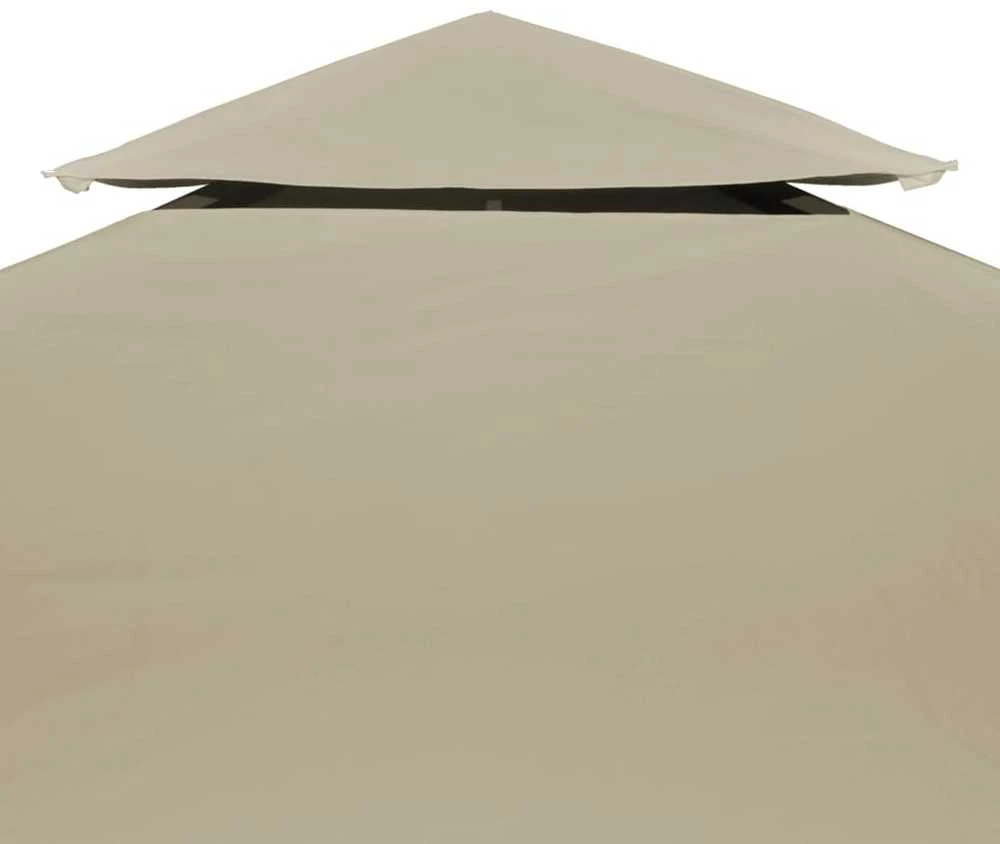 Atsarginis pavėsinės uždangalas, 310g/m², smėlio, 3x3m