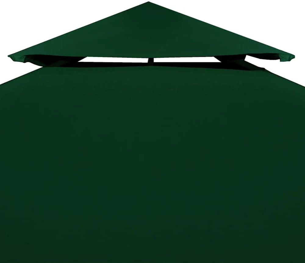 Atsarginis pavėsinės uždangalas, žalias, 310g/m², 3x4m